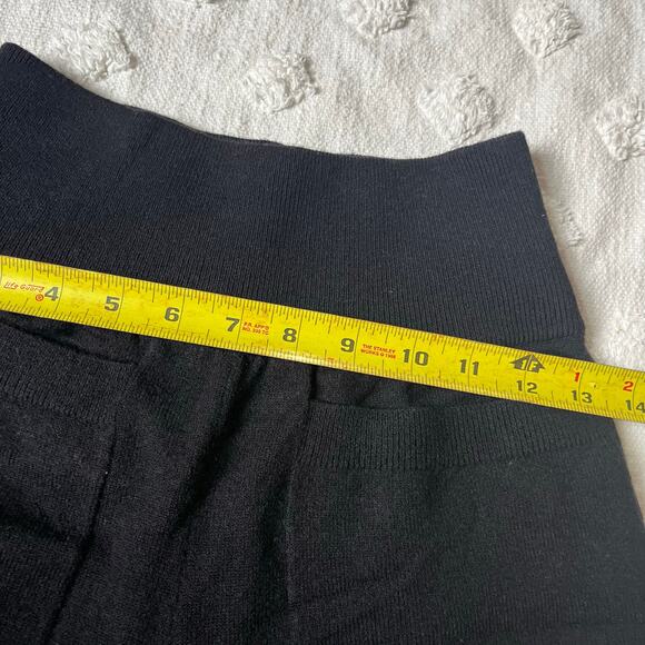 Wilfred Knit Wide Leg Pants Crop Women’s M Stretch Flowy Beach Coastal Lounge - Picture 7 of 7